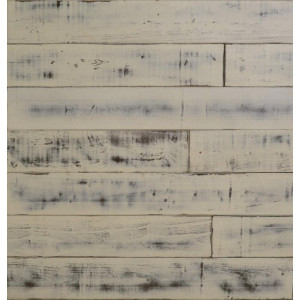 Паркетна дошка Brandwood Гевея White Pf14 Loft 14х130х1000 мм Білий (PF14 LO)