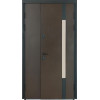 Входная дверь BULAT Термо House 1200 модель 705/428 венге темный - Фото№2
