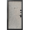 Входная дверь FORT - Параллель Трио бетон темный/бетон серый (квартира) - Фото№3