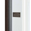 Вхідні двері BULAT - Термо House 703/191 венге темний/білий атласний - Фото№3