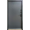 Входная дверь Qdoors - Бонд графит/антрацит (улица) - Фото№3