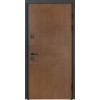 Вхідні двері BULAT - Термо House 703 дуб бронза/191 горіх натуральний 25Р-1 - Фото№2
