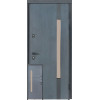 Вхідні двері BULAT - Термо House 705 антрацит/431 бетон антрацит D135 (вулиця) - Фото№2