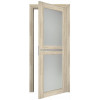 Двері міжкімнатні TERMINUS модель 104 (засклені) Мускат - Фото№3
