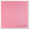 Декоративная 3D панель самоклейка под кирпич Розовый 700х770х3мм (004-3) - Фото№2