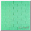 Самоклеющаяся декоративная 3D панель Кирпич Мята 700x770x3мм (012-3) - Фото№2