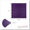 Декоративная 3D панель самоклейка под кирпич Фиолетовый 700x770x7мм (016-7) - Фото№4