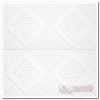 Самоклеющаяся декоративная потолочно-стеновая 3D панель вензеля в ромбе 700x700х5мм (374) - Фото№2