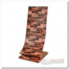 Самоклеюча 3D панель під коричневу катеринославську цеглу 20000x700x3мм - Фото№2