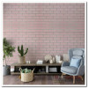 Панель стеновая 70*70cm*5mm розовий кирпич с серебром (D) - Фото№4
