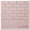 Панель стеновая 70*70cm*5mm розовий кирпич с серебром (D) - Фото№2