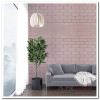 Панель стеновая 70*70cm*5mm розовий кирпич с серебром (D) - Фото№5