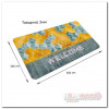 Влагопоглощающий коврик кубы "Welcome" 40*60CM*3MM (D) - Фото№4
