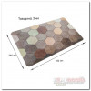 Влагопоглощающий коврик шестиугольники 40*60CM*3MM (D) SW-00001571 - Фото№4