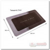 Влагопоглощающий коврик серый "Living Simple" 40*60CM*3MM (D) - Фото№4