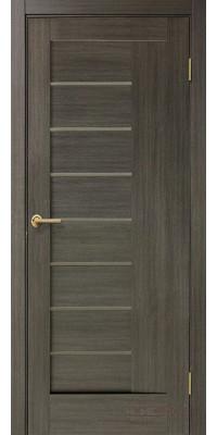 Межкімнатні двері Omic - Rino 01 G ПВХ білий silk matt