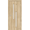 Межкомнатная дверь Омис T02 ПО NL дуб Саванна - Фото№2