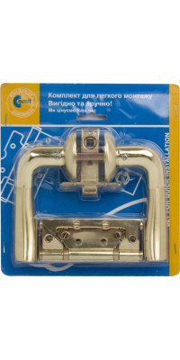 Комплект для міжкімнатних RDA Blade PZ (замок 745-3RB) 60мм, хром матовий