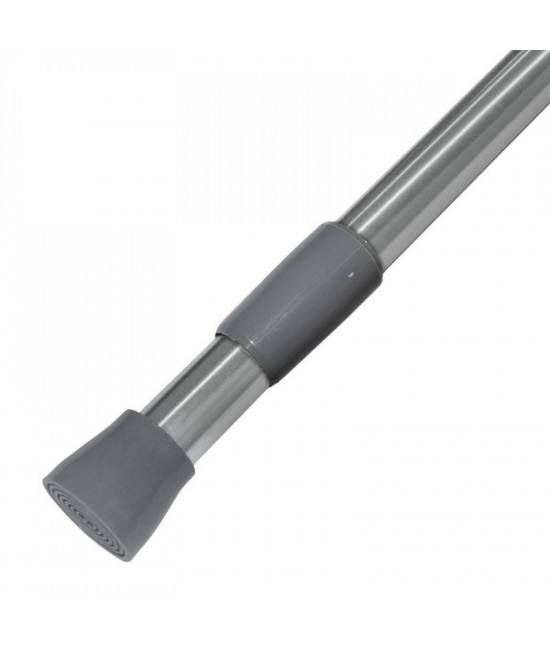 Карниз для шторки ванной комнаты Arino 110-200 d 22, алюм хром - Фото№1