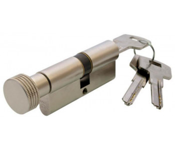 цилиндр RDA 30/38мм англ. 68мм 5кл квадратный эт. полированная латунь