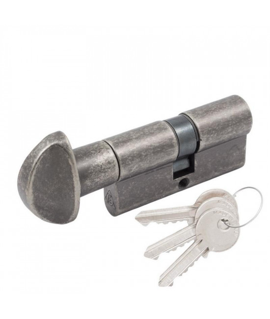 Цилиндр Cortelezzi 30x30 ключ/поворот. ант железо - Фото№1