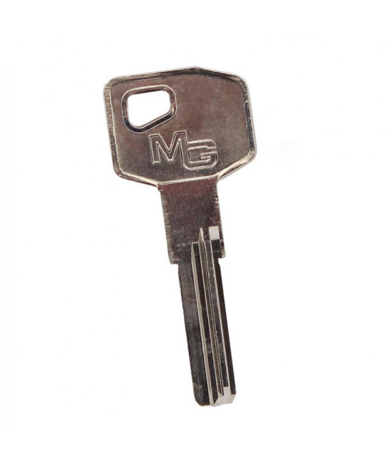 Заготовка ключа X8 MG никель - Фото№1