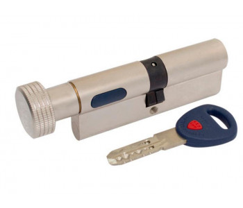 цилиндр RDA 30/38мм англ. 68мм 5кл квадратный эт. полированная латунь