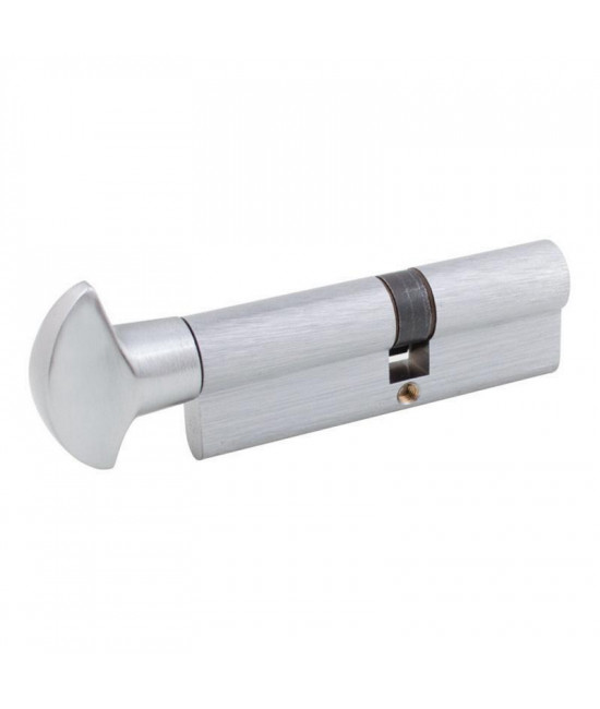 цилиндр Securemme 3200PCS40501X5 К2 40/50 мм 5кл +1 монтажный ключ/ручка мат.хром - Фото№1