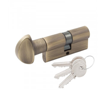 Цилиндр Iseo-R6 (40х50) кл/кл латунь