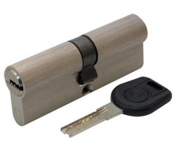 Цилиндр Buonellе B10CQ5030SCX6 50/30 мм ключ/шток, 5 ключей + 1 монтажный ключ, хром матовый