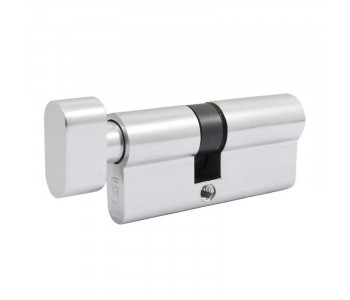 цилиндр RDA 30/38мм англ. 68мм 5кл квадратный эт. полированная латунь