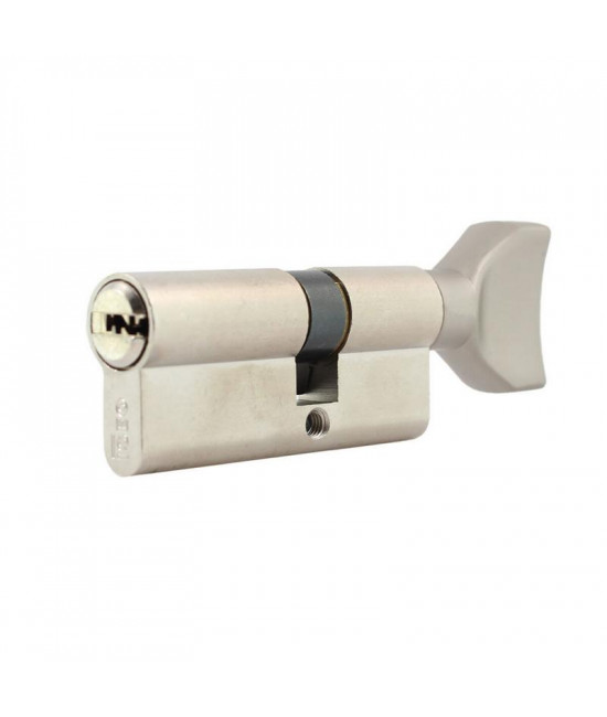 цилиндр Iseo-R6 (30х40) мат.никель поворотка/кл - Фото№1