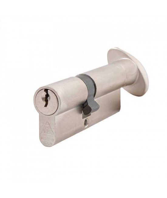 Цилиндр Cortellezzi Primo 117F 35x45 ключ/поворот. мат никель - Фото№1