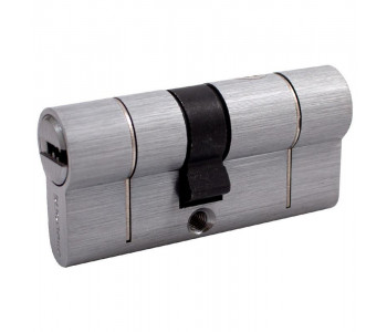 Цилиндр Buonellе B10CQ5030SCX6 50/30 мм ключ/шток, 5 ключей + 1 монтажный ключ, хром матовый