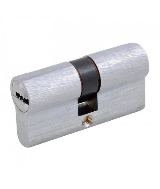 Цилиндр Securemme 3200CCS35451X5 К2 35/45 мм 5кл +1 монтажный ключ мат.хром - Фото№1