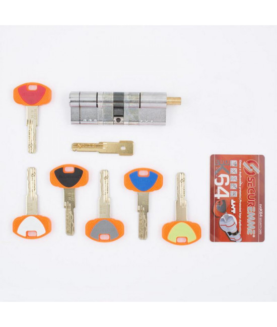 Цилиндр Securemme 361BPCS4545115 K64 45/45 мм 5кл +1 ключ - Фото№1