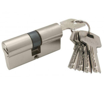 Цилиндр "ВРУНО" 35/35мм Z лаз 70мм 5 кл повор. хром