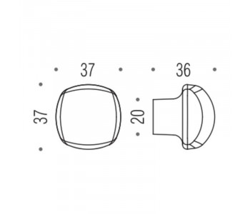 Цилиндр "ВРУНО" 35/35мм Z лаз 70мм 5 кл повор. хром