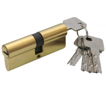 Цилиндр Securemme 3200QCS30451X5 К2 30/45 мм 5кл+1 монтажный ключ, со штоком, мат