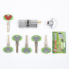 Цилиндр Securemme 3220PCS35351X5 К22 35/35 мм 5кл +1 монтажный ключ/ручка мат.хром - Фото№5