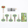 Цилиндр Securemme 3220PCS35351X5 К22 35/35 мм 5кл +1 монтажный ключ/ручка мат.хром - Фото№6