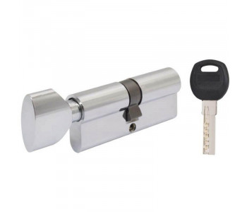 цилиндр RDA 30/38мм англ. 68мм 5кл квадратный эт. полированная латунь