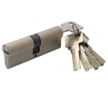 Цилиндр Securemme 3200QCS30451X5 К2 30/45 мм 5кл+1 монтажный ключ, со штоком, мат