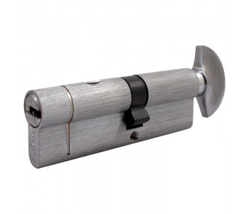 Цилиндр Buonellе B10CQ5030SCX6 50/30 мм ключ/шток, 5 ключей + 1 монтажный ключ, хром матовый