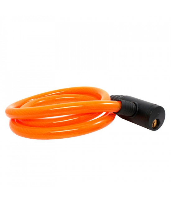 Велосипедный замок Comit 1000 d 11mm 2 кл оранжевый - Фото№1