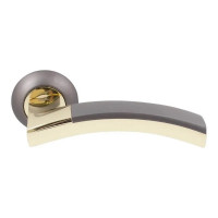 Дверная ручка RDA Largio латунь полированная/титан (36015)