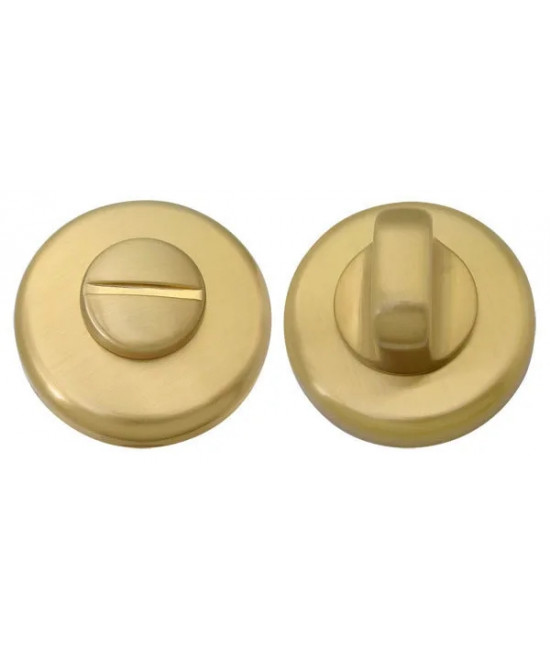 Дверная накладка WC Colombo Design CD 69 BZG G B матовое золото (Mach, Peter, Robot, Robotre, Roboquattro) (1071) - Фото№1