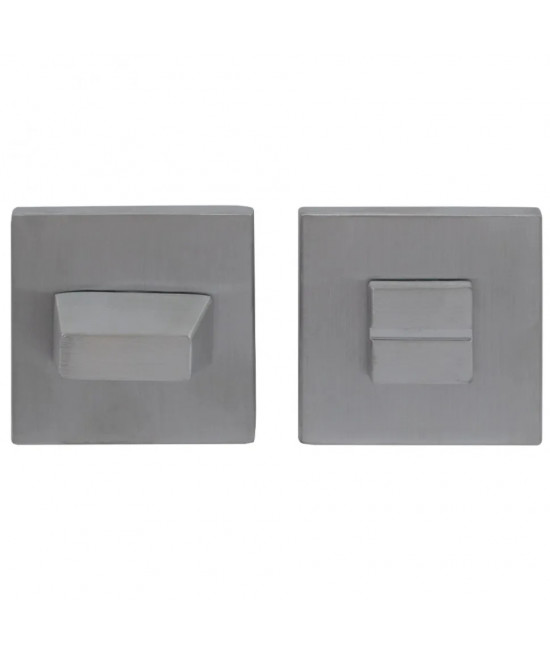 Дверная накладка под WC Buonelle Q B-05 хром матовый - Фото№1