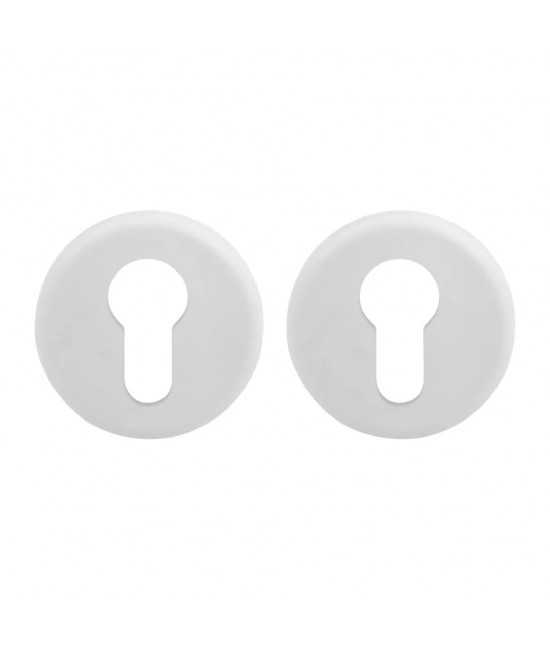 Накладка Colombo CD 63 GB, під ключ, матовий білий (46994) - Фото№1