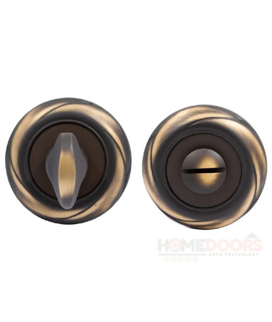 Дверная накладка WC Fimet 258 F55 светлая бронза, темная бронза (38708) - Фото№1